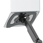 ShoppingAll Universal Laptop Mount Tray for VESA Monitor Arms and Stands - Black-1 Year Limited Manufacturer Warranty