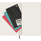 Moleskine 2026 Classic 12-Month Soft Cover Weekly Planner - 5" x 8.25" - Myrtle Green-Colour-coordinated expandable inner pocket