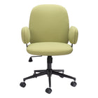Zuo Lionel Office Chair - Olive Green-Comfy and durable polyester fabric