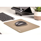 Fellowes Breyta XL Mousepad with HEX Cushion - Sand-Durable flat-stitch edges prevent fraying
