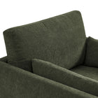 Modway Wellfleet Slipcovered Linen-Blend Armchair - Sage-8