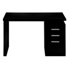 Monarch Specialties 7691 48" Computer Desk - Black Left Or Right Facing-6