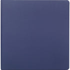 Staples Standard Binder with Label Holder and D-Rings - 2" - Blue-Ring resists gapping for smooth page turning