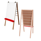 Crestline Classroom Painting Easel - 54" x 24"-Handcrafted wood easel