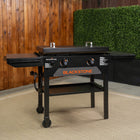 Blackstone 28" Original Omnivore Griddle Cooking Station With Hard Cover-BAR System: Innovative system for personalized accessory arrangements.