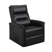 Brassex Levo Recliner Lift Chair - Black-Slim profile