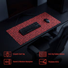 ONEofZERO Large Premium Mouse Pad - Labyrinth Crimson-Dimensions: 35.4" L x 15.7" Lx 0.15" H