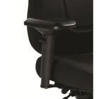 Staples Newdale High Back Multi-Tilter Office Chair - Fusion Carbon Fabric - Black-Pneumatic seat height adjustment to raise or lower seat height allowing your feet to rest flat on the floor in order to avoid pressure under your thighs which eases blood flow