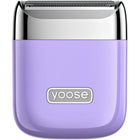 Yoose Nano Rotary Portable Electric Shaver - Purple-Compact and portable design: Pocket-sized and lightweight, it fits effortlessly into your purse or travel bag for smooth skin on the go