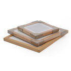 Decent Living Solid Wooden Picture Frame - 10" x 10" - Golden Teak - 2 Pack-8