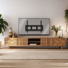 Mount-It! (MI-303B) Tilt TV Wall Mount-Sleek and modern black color scheme with aluminum steel alloy composition
