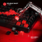 Cybeart Nighthawk 75 TKL Trimode Wireless RGB Gaming Keyboard - The Batman-1000 Hz ultra-fast polling with 1 ms latency for precise, lag-free input in gaming or work