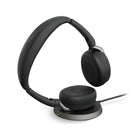 Jabra Evolve2 65 Flex Link380C UC Stereo Headset-Active Noise Cancellation (ANC): Hybrid ANC