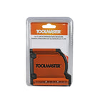 Toolmaster TM25 Tape Measure - Aluminium - 25'-25 ft (7.6 m) measuring length for versatile use