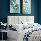 Modway Keira Performance Velvet King/California King Headboard - Ivory-Performance Velvet Polyester Upholstery