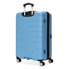 Travelpro Odyssey 28" Large Check-In Hardside Luggage - Spinner - Blue-PrecisionGlide System delivers precise control and effortless roll on eight MagnaTrac self-aligning spinner wheels 