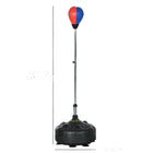 Soozier Freestanding Reflex Bag - 57.9" -65" Speed Bag with Stand-With suction cups, keep stand steady 