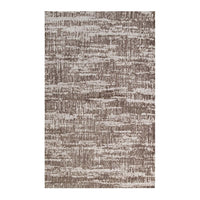Modway Darja Distressed Rustic Modern Area Rug - 8 ft W x 10 ft L - Light/Dark Tan-Rustic Modern Abstract Area Rug