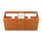 Modway Scenic 48" Double Sink Compatible Bathroom Vanity Cabinet - Cherry/Walnut-8