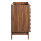 Modway Render 36" Bathroom Vanity Cabinet - Walnut-Sink Basin and Fixtures Not Included