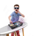 VTech Kidi Star DJ Mixer - French-Connect to your music playlist via BLUETOOTH wireless technology or audio cable, play your mash-ups through the built-in speaker or plug in headphones (music player, audio cable and headphones not included)