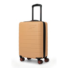 Reebok The Captain Collection Hardside 21.5" Carry-On Luggage - Orange-Hard shell made of lightweight and resistant ABS/PC 
