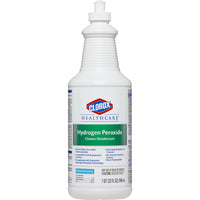 Clorox Healthcare Pull-top Hydrogen Peroxide Cleaner - 946 mL-Worry less with noncorrosive disinfectants that are tested on medical devices. Save time with fast non-bleach disinfectants for your facility