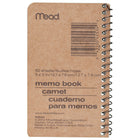 Mead Open Side Coil Bound Memo Book - 5" x 3" - Assorted Colours - 12 Pack-Assorted colours add a touch of vibrancy to your stationery collection