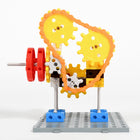 Learning Advantage edxeducation My Gears - Machine Set - Set of 181-15 colors and 17 shapes: Watch youngsters learn the art of pattern making and applying colors to 3D creations. With 17 different shapes, this gear toy set offers endless creative possibilities.