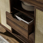 Modway Reid 63" Curved Sideboard - Walnut-10