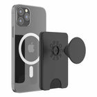 PopSockets Popwallet+ For Magsafe With Magnetic Ring Adapter - Black-Sleek profile; pocketable