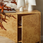 Modway Hudson 60" Burl Wood Sideboard - Natural-Versatile TV Stand