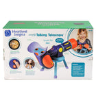 Educational Insights Geosafari Jr. Talking Telescope-Includes 24 Fascinating images of planets, stars, and space (including images from NASA!) with 5 facts and 5 questions each, 60 Minutes of audio. Tripod with soft rubber feet