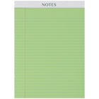 Staples Fashion Wide Ruled Writing Pad - Assorted Colours-White paper