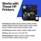 HP 60XL Black High Yield Original Ink Cartridge (CC641WN)-Cartridge yield (approx.): 600 pages