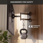 Mount-It! Full Motion Wall Mount for 23" - 55" TVs-Movement: Full Motion / Articulating, Retractable