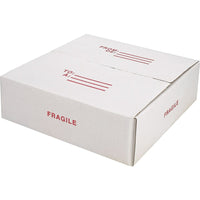 Staples Mailing Box, 14" x 14" x 4", White, 3 Pack-Ideal for shipping and mailing