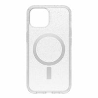 Otterbox Symmetry Clear Case with MagSafe for iPhone 17E/16E/15/14/13 - Stardust-Built-in magnets snap to MagSafe chargers & accessories for seamless interaction