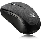 Adesso iMouse S80B Wireless Fabric Optical Mini Mouse - Black-Buttons: 6 (Left & Right Button, DPI, Scroll Wheel /Middle Button, Forward and Back Button)