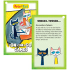Edupress Pete the Cat On-the-Go Games (EP-2074)-Each card in this 54-card set features a different game or activity.