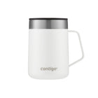 Contigo Streeterville Desk Mug - 414 mL - Salt-Vacuum-insulated stainless steel keeps beverages hot up to 5 hours and cold up to 15 hours