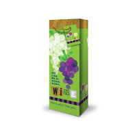 Millbrook Studios Bottle Bags - Grapes - 12 Pack (47631)-14.25" x 3.13" x 4.75"