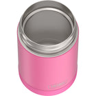 Thermos FUNtainer Food Jar with Spoon - 470 mL - Neon Pink-Wide mouth opening