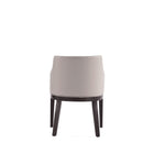 Manhattan Comfort Gansevoort 22.5" Modern Faux Leather Upholstered Dining Armchair - Light Grey - Set of 2-Home Assembly Required. All Hardware Included