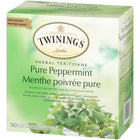 Twinings of London Pure Peppermint Enveloped Tea Bag - 50 Pack-Pour freshly boiled water over tea bag and allow to brew for 4 minutes or to your desired strength