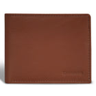 Champs Onyx Leather Zip Bi-Fold Wallet - Brown-Leather Bi Fold wallet in gift box