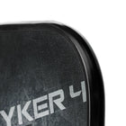 Onix Stryker 4 Graphite Pickleball Paddle - Black-LARGER SWEET SPOT - Oversized paddle shape increases hitting surface for larger sweet spot