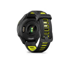 Garmin Forerunner 265S GPS Running and Triathlon Smartwatch - Black Bezel, Case - Black/Amp Yellow Silicone Band-Never miss a call or text from your paired Android or Apple smartphone with smart notifications