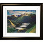 Light/Shadow by Franklin Carmichael - Framed Print - 34" x 30"-High-quality art print professionally matted and framed