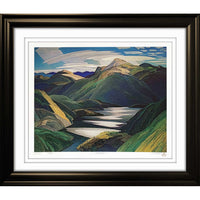 Light/Shadow by Franklin Carmichael - Framed Print - 34" x 30"-High-quality art print professionally matted and framed